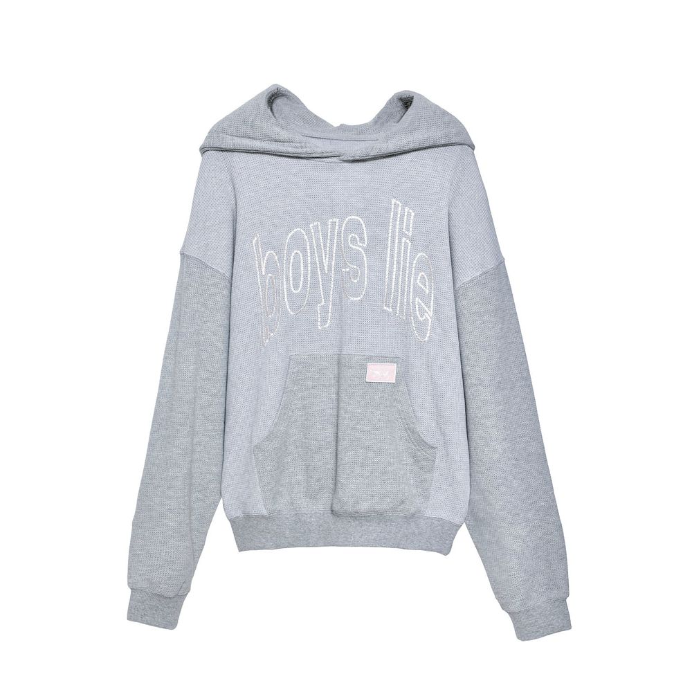 BLOCK THEIR NUMBER WAFFLE HOODIE