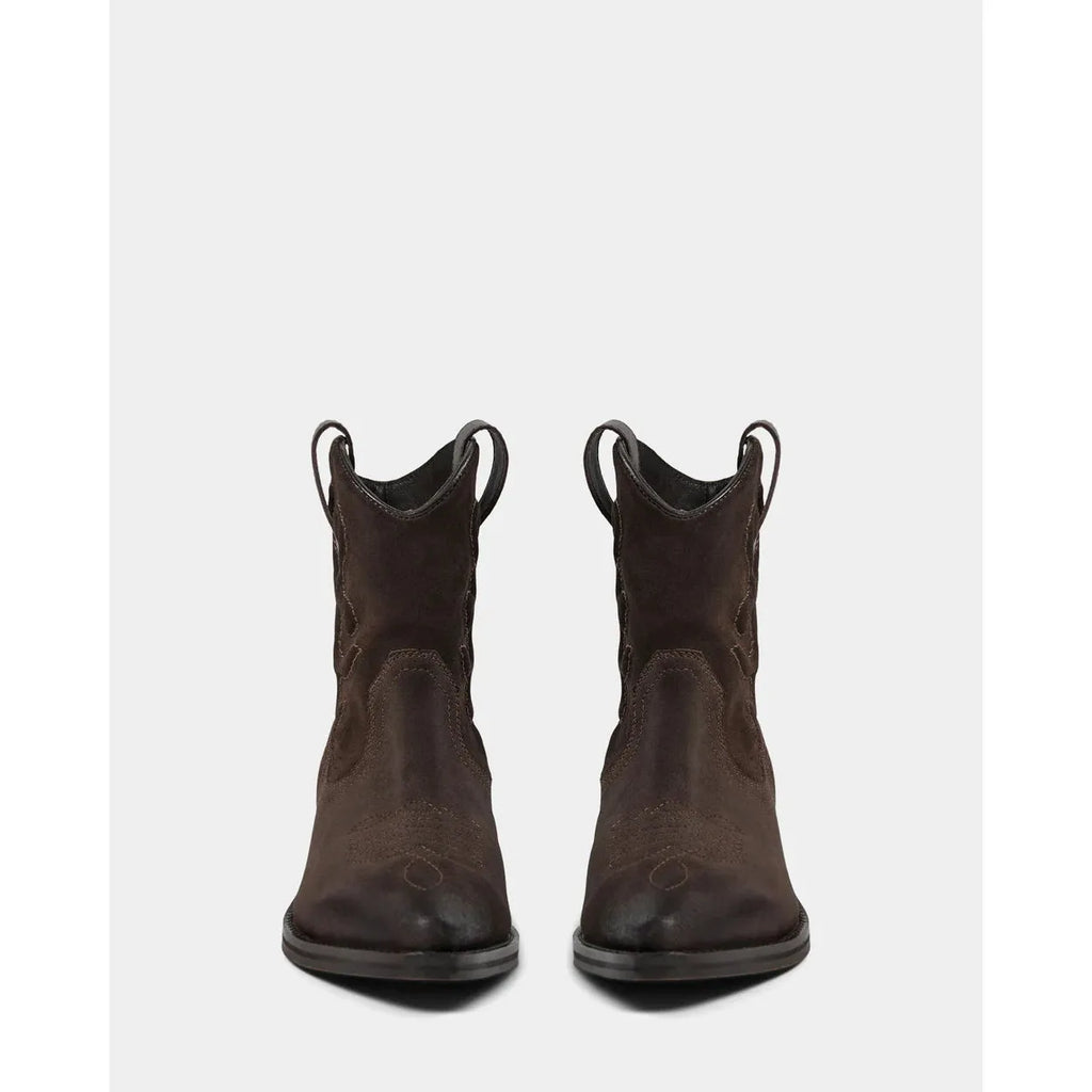 DARK BROWN COWBOY BOOT