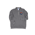GREY QUATER ZIP