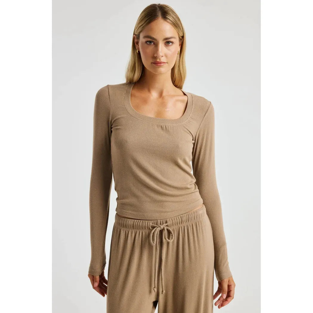 SCOOPNECK LONGSLEEVE