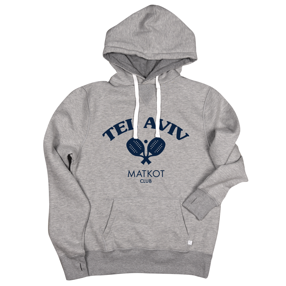 TEL AVIV MATKOT GREY HOODIE