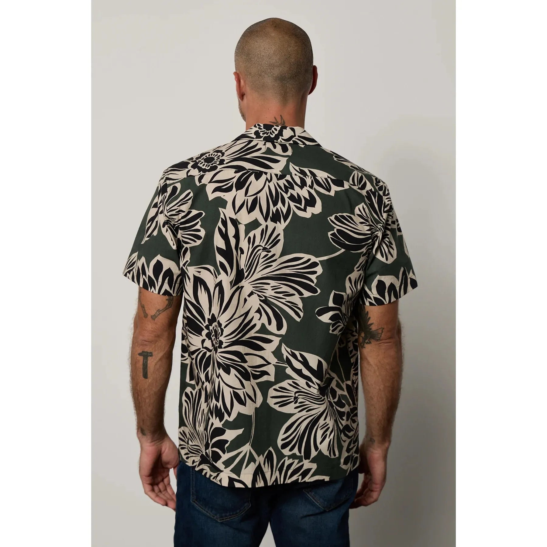 IGGY PRINTED BUTTON-UP SHIRT