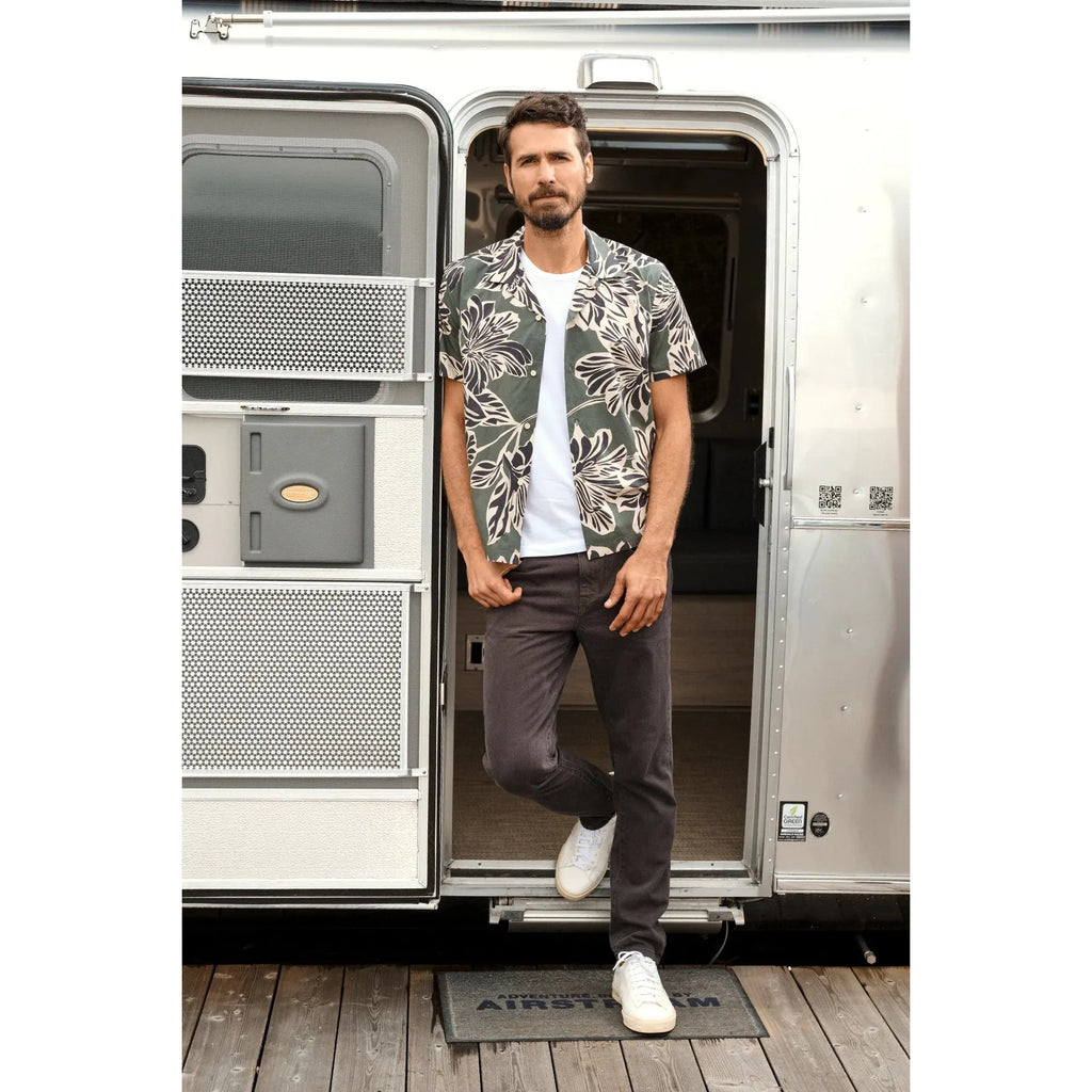 IGGY PRINTED BUTTON-UP SHIRT