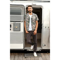 IGGY PRINTED BUTTON-UP SHIRT