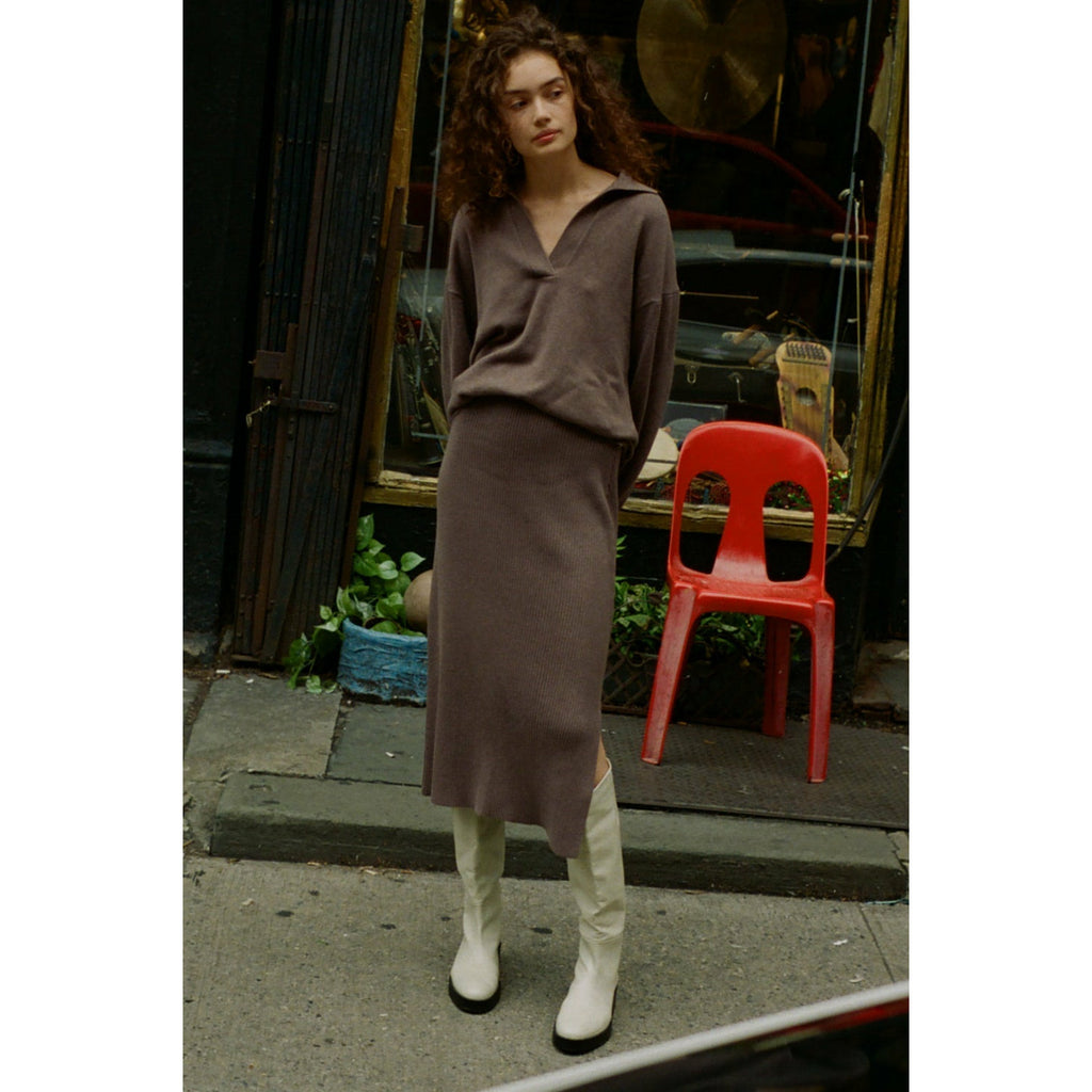 SUTTON POLO SWEATSHIRT