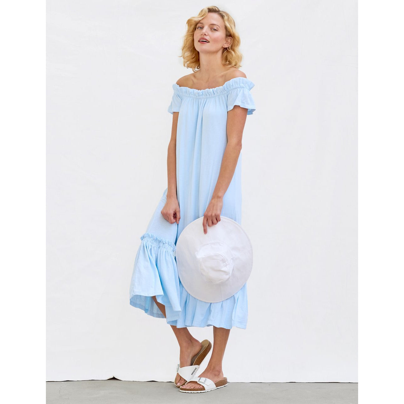 Off Shoulder Maxi Dress