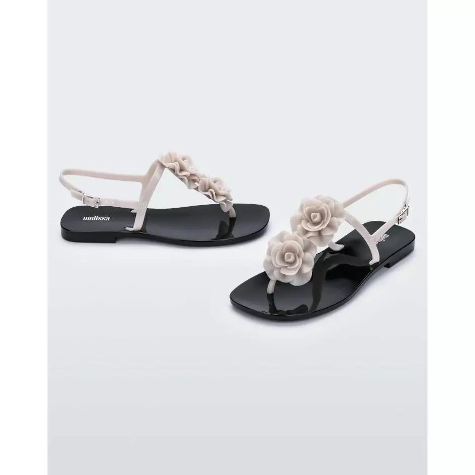 MELISSA GARDEN BLACK/BEIGE