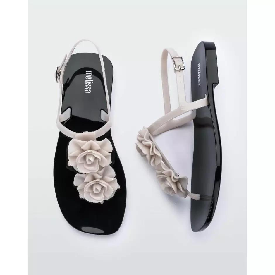 MELISSA GARDEN BLACK/BEIGE