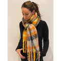 Thick Plaid Scarf