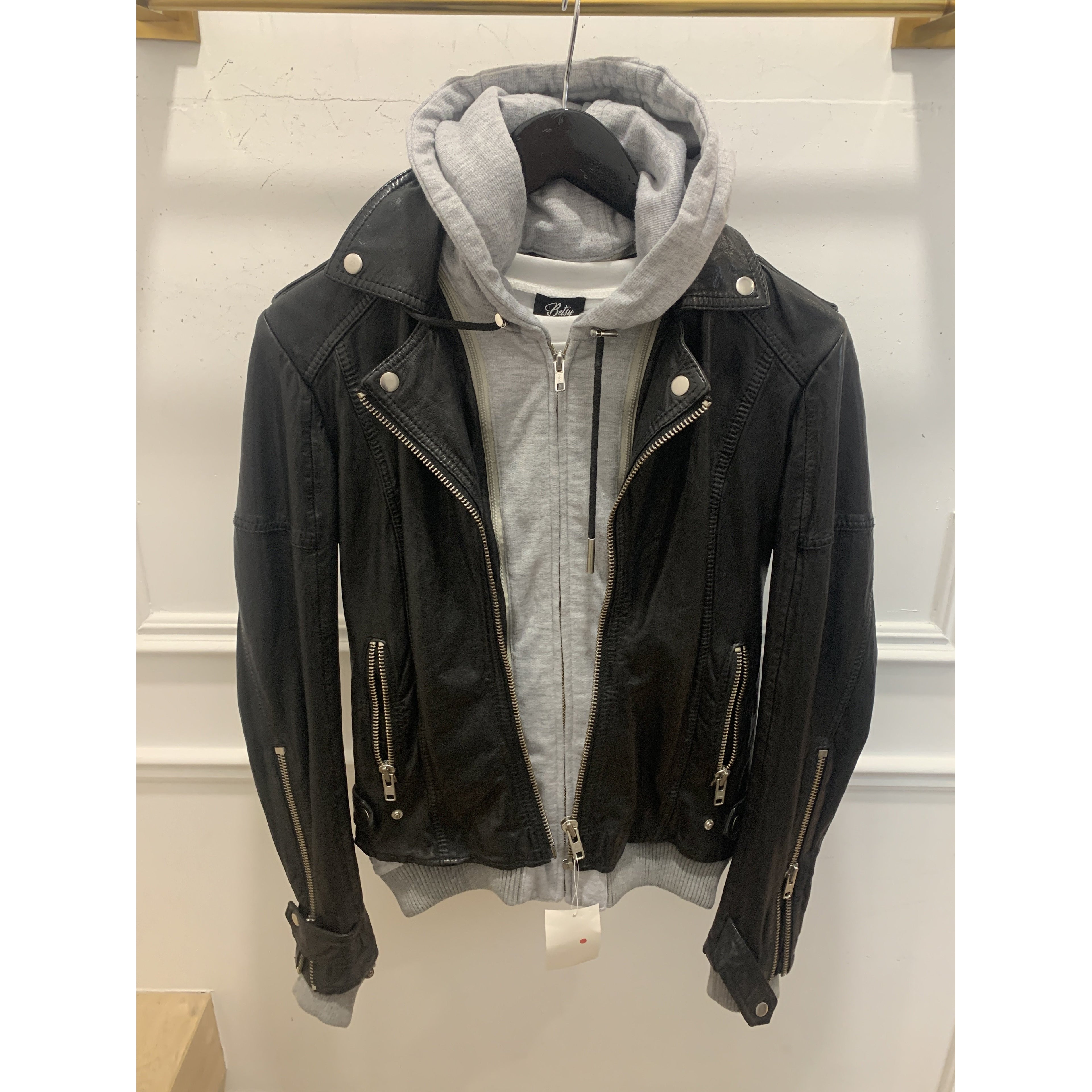 Washed Leather Jacket