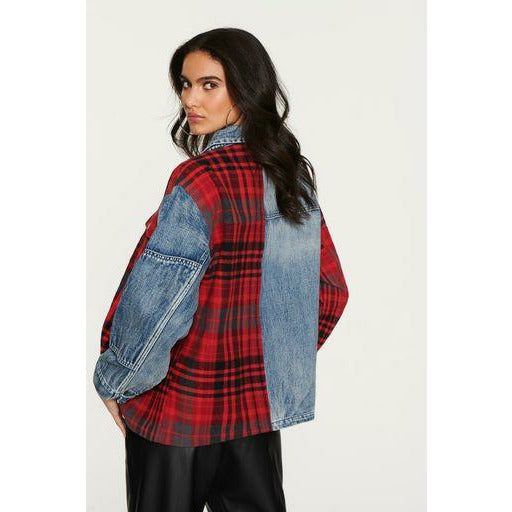 PLAID SHACKET