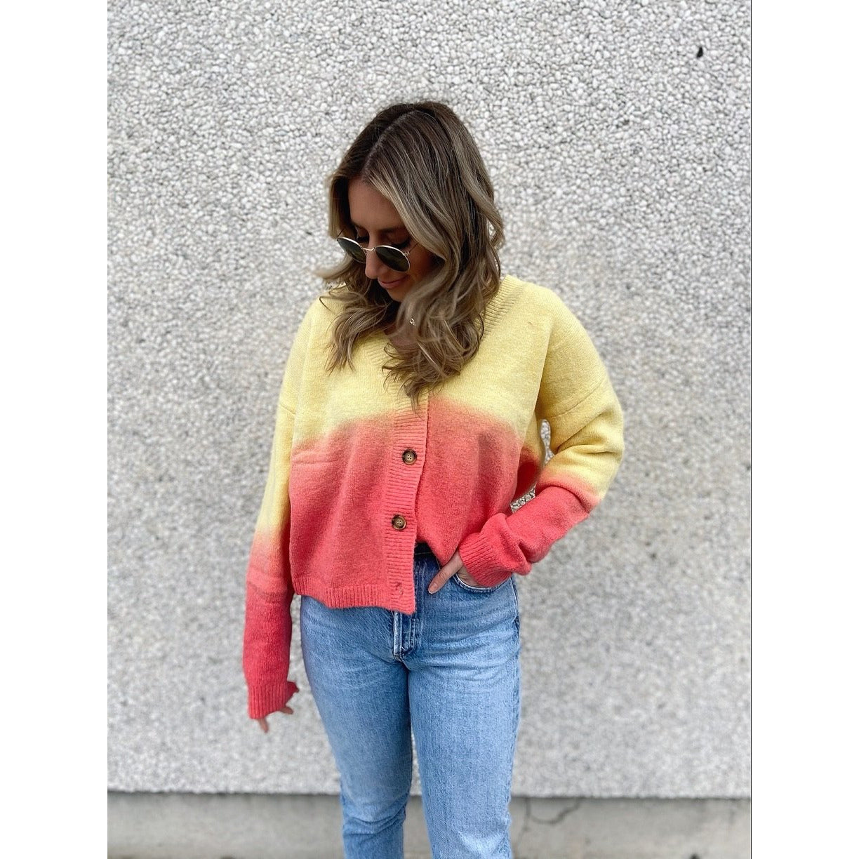 Sunset Ombre Cardigan