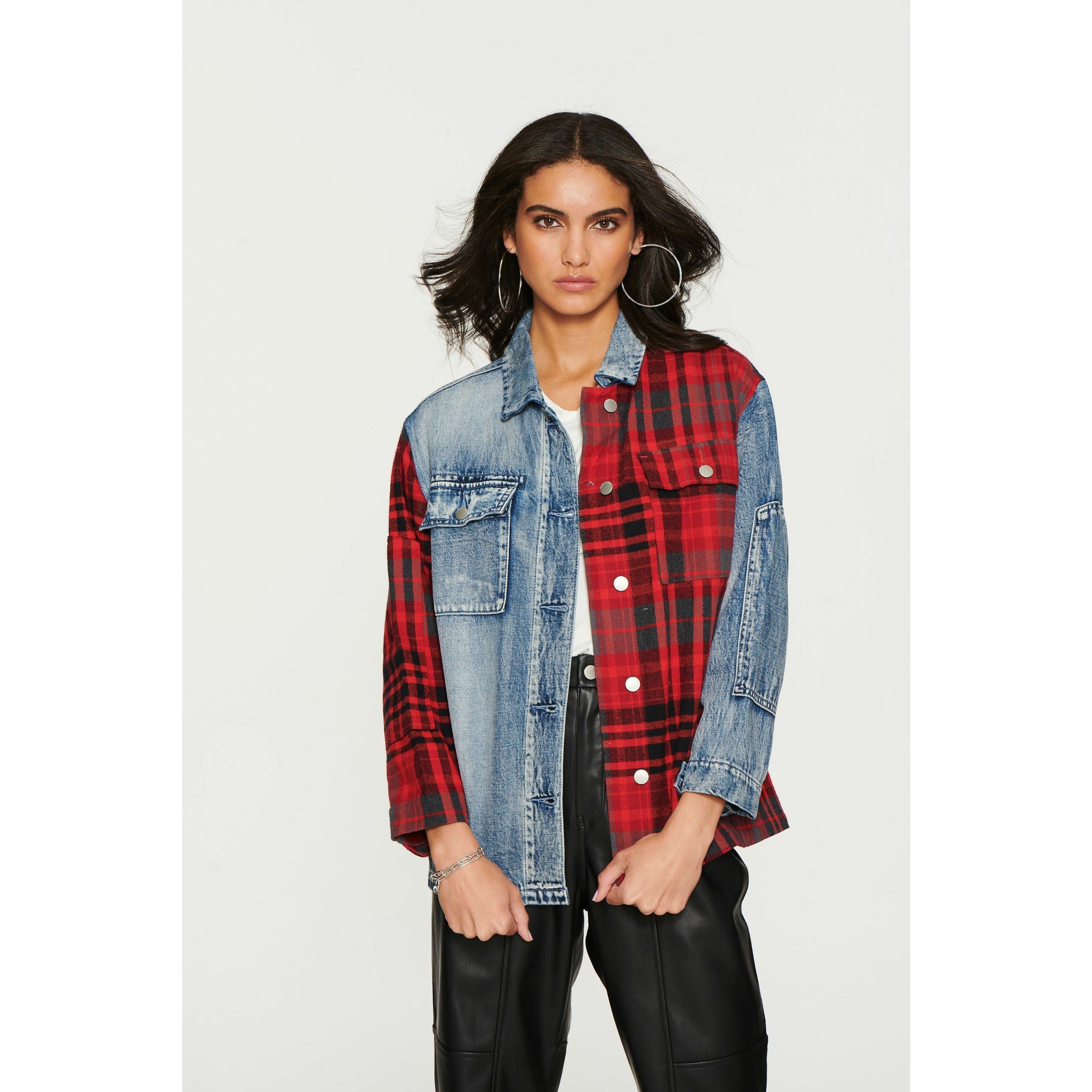 PLAID SHACKET