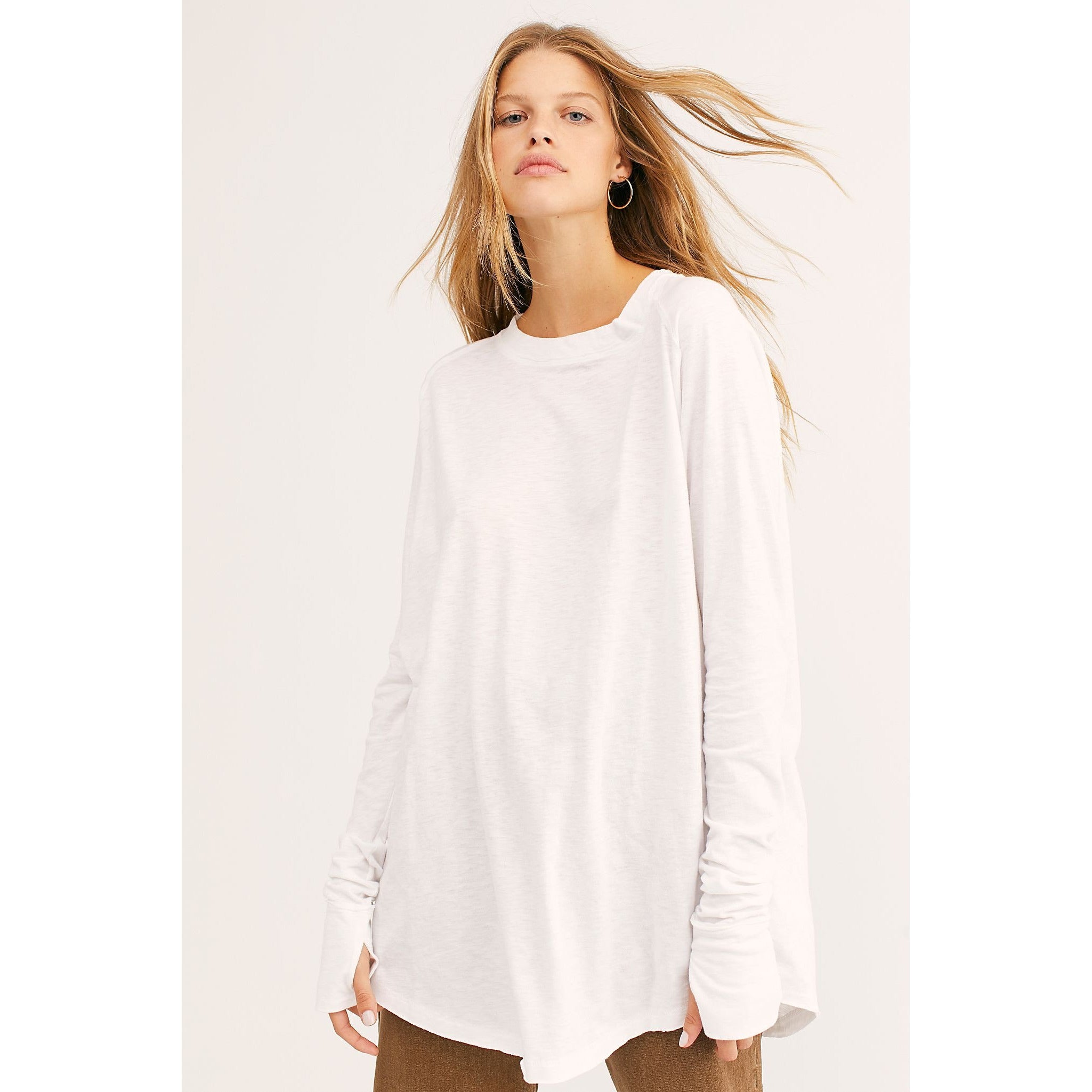 Arden Long Sleeve White