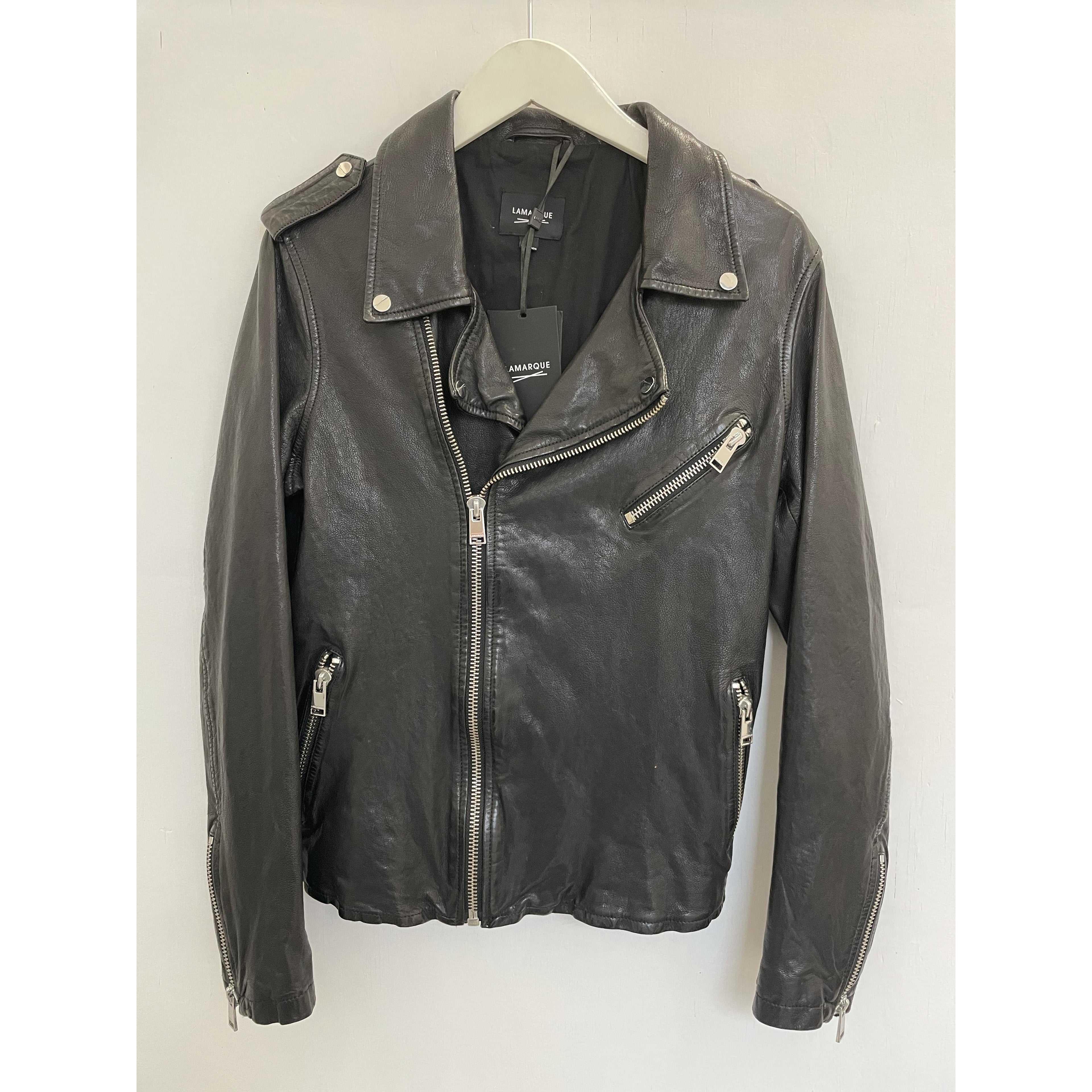 LAMARQUE LEATHER MOTO JACKET