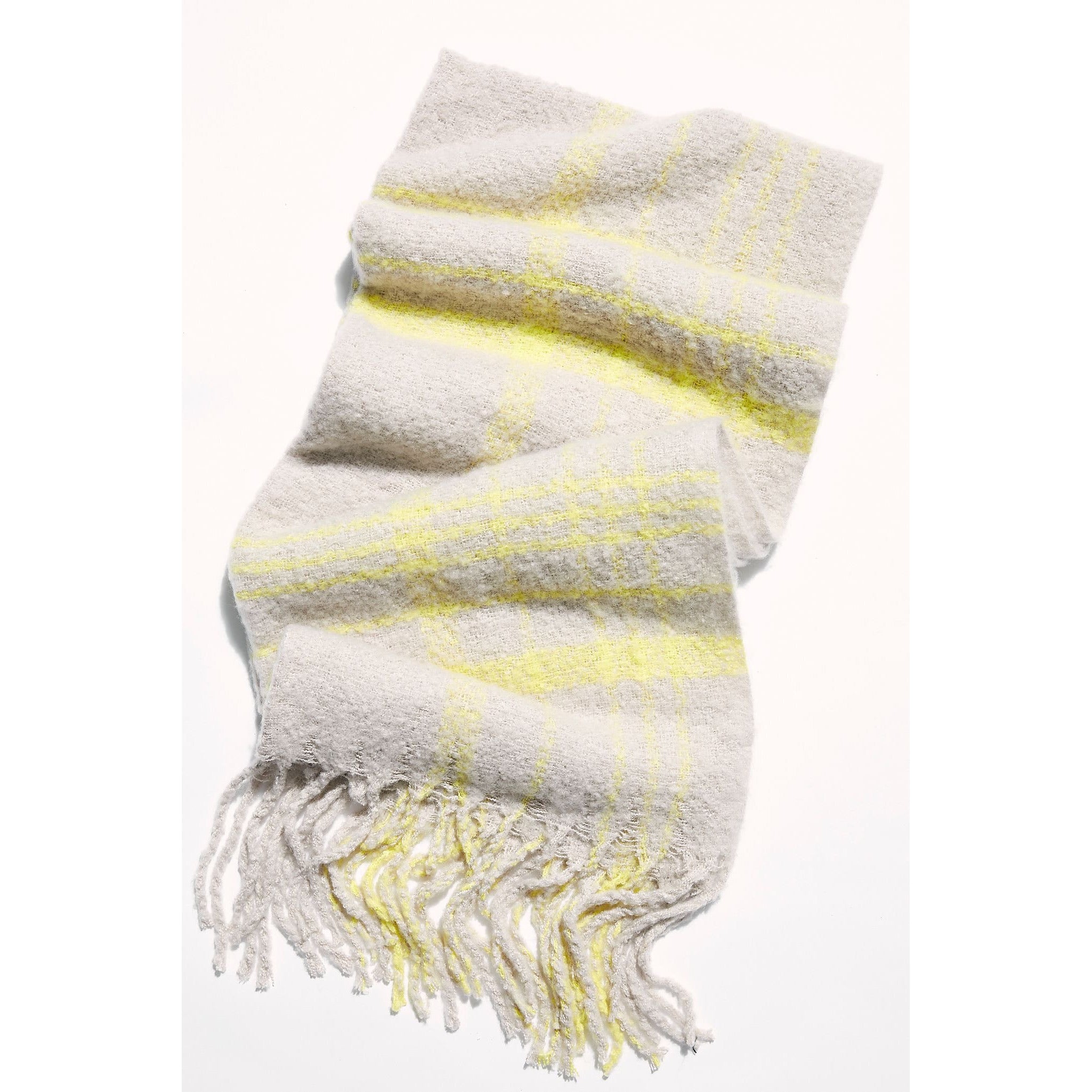 Prep Brushed Plaid Blanket Scarf